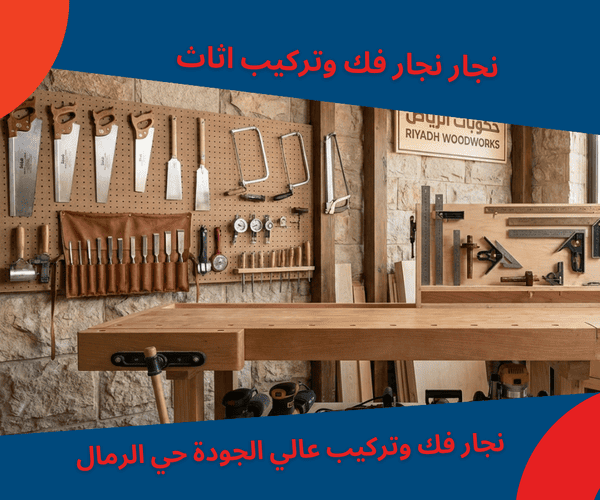 نجار فك وتركيب عالي الجودة بحي الرمال